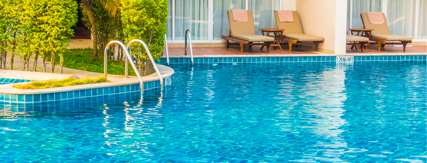 Spacious private pool for ultimate relaxation