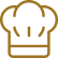 Fully equipped chef's kitchen icon